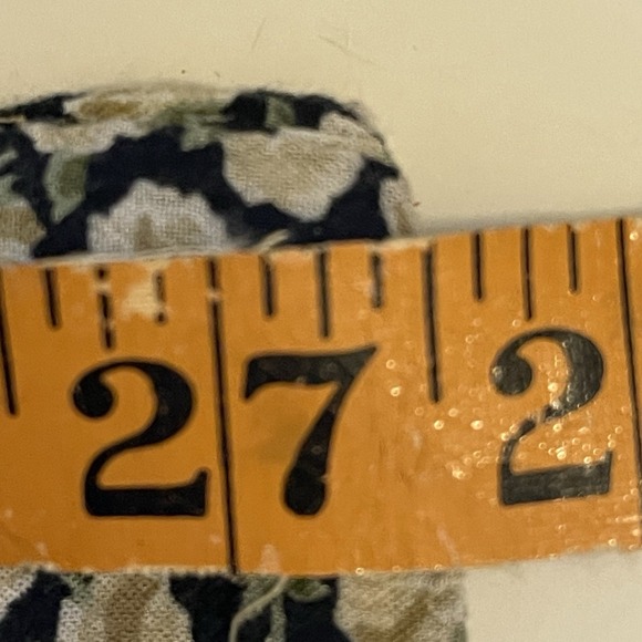 Faithfull The Brand Floral Print Wide Leg Pants Tie Elastic Waist Women's 4 - Picture 11 of 12